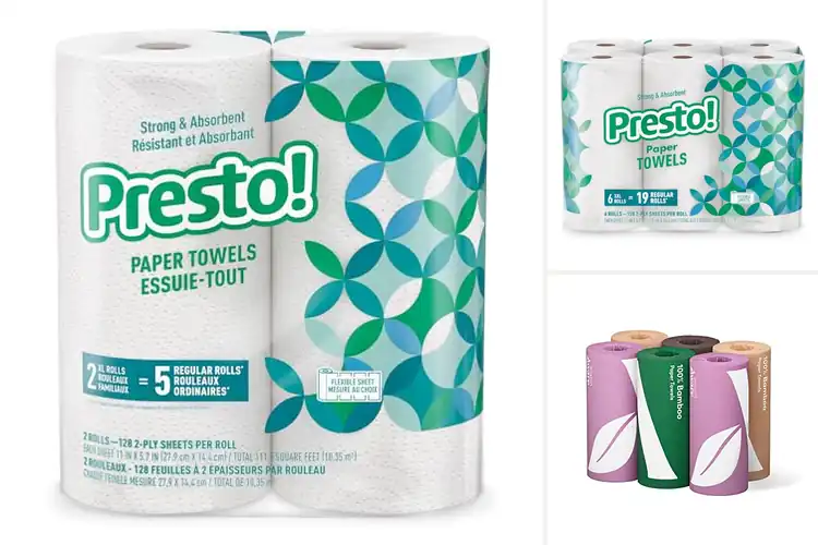 Detailed view of Best Presto Paper Towels Alternative