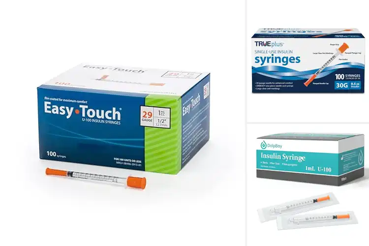 Detailed view of Best Smooth Barrel Insulin Syringes
