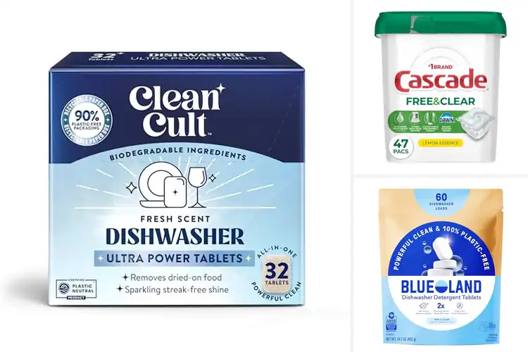 Detailed view of Best Streak Free Dish Detergent Pods