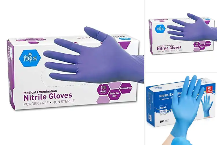 Detailed view of Best Comfort Fit Nitrile Exam Gloves