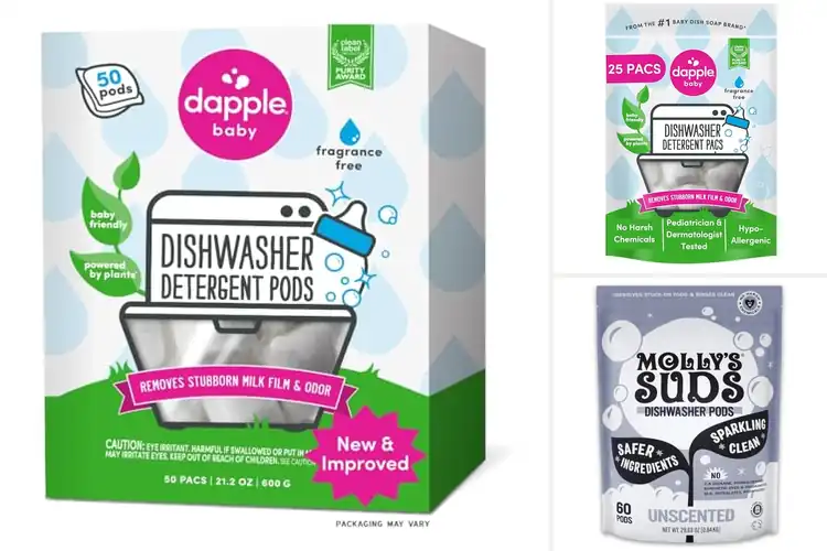 Detailed view of Best Safe Dishwasher Pods For Baby Bottles