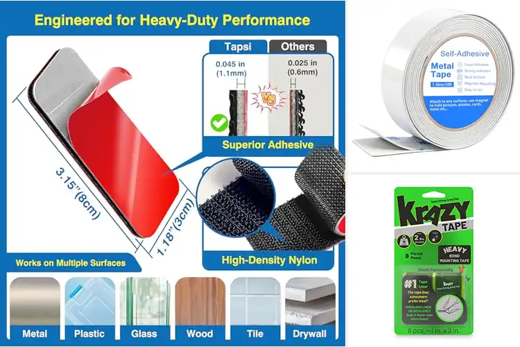 Detailed view of Best Strips For Glass And Metal Surfaces