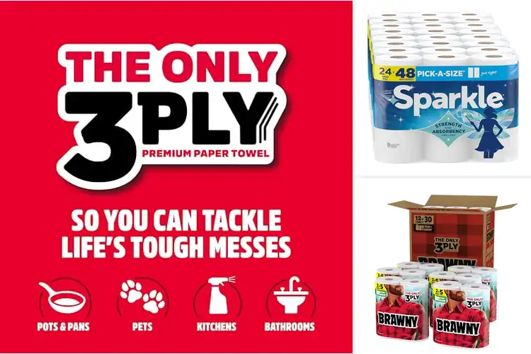 Detailed view of Best Strong Paper Towels For Spills