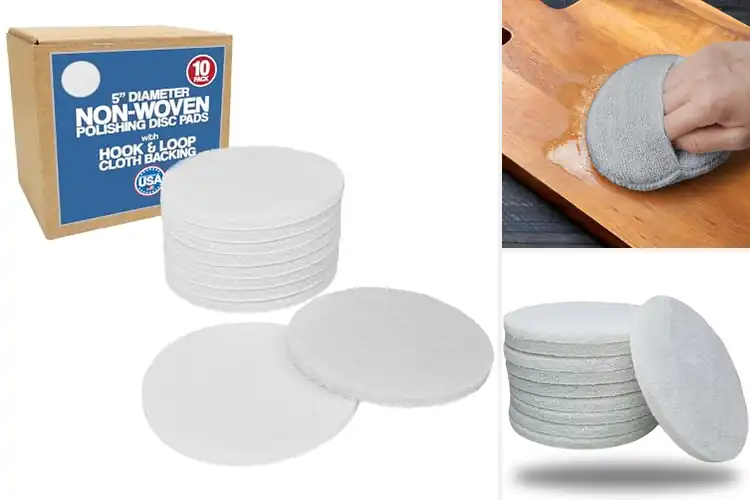 Detailed view of Best Wood Polishing Pads