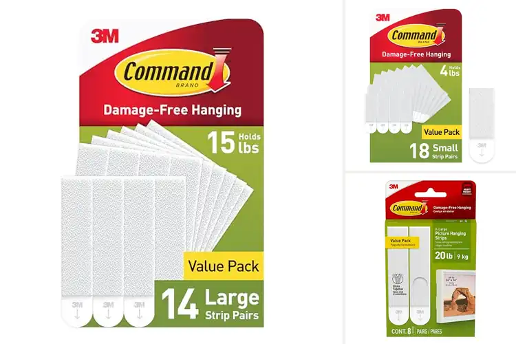 Detailed view of Best Damage-Free Hanging Picture Hangers