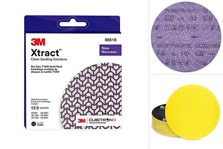 Detailed view of Best Dust Extraction Sanding Discs