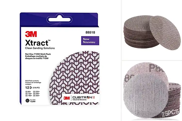 Detailed view of Best Dust-Free Sanding Discs: Smooth Finishes, Calm Spaces