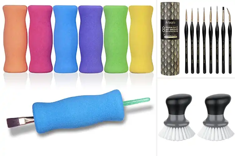 Detailed view of Best Ergonomic Grip Brushes