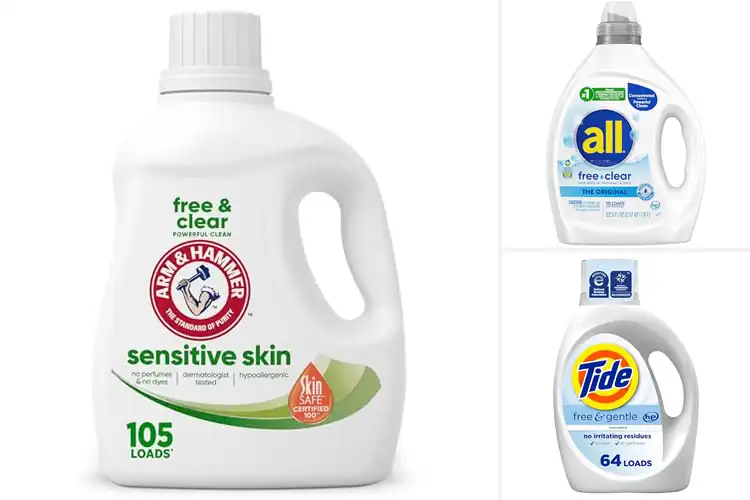 Detailed view of Best Fragrance Free Hypoallergenic Detergent
