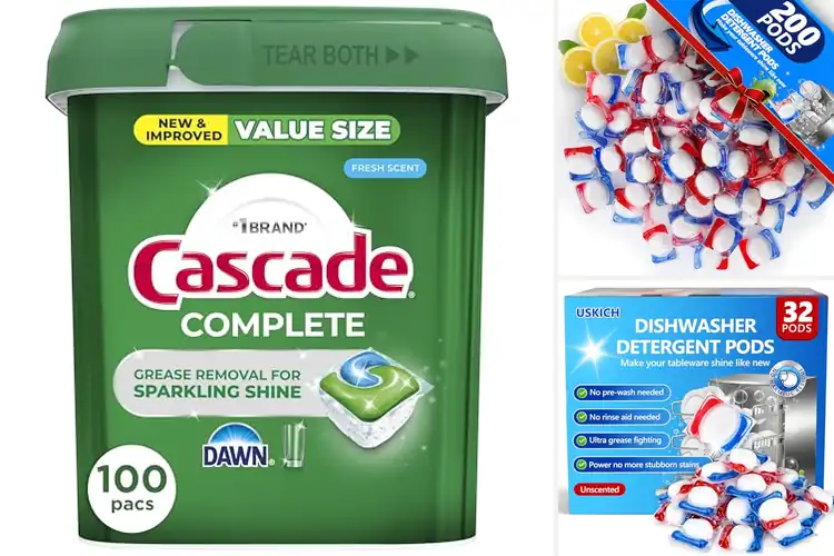 Detailed view of Best Grease Removing Pods: Top 10 Picks for Sparkling Dishes