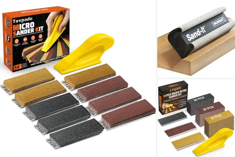 Detailed view of Best Hand Sanding Tools