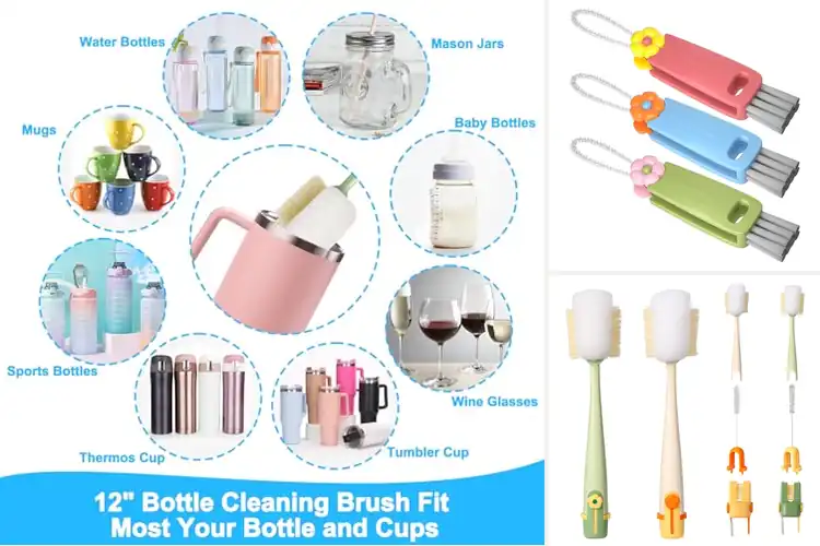 Detailed view of Best Multifunctional Bottle Brushes