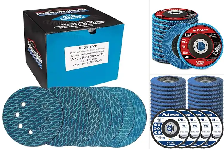 Detailed view of Best Sanding Discs For Metal