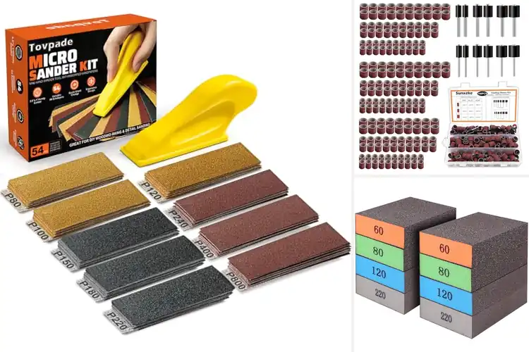 Detailed view of Best Sanding Supplies: Smooth Finishes Made Easy