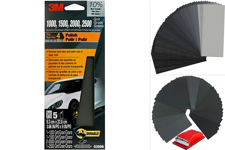 Detailed view of Best Sandpapers for Automotive Painting