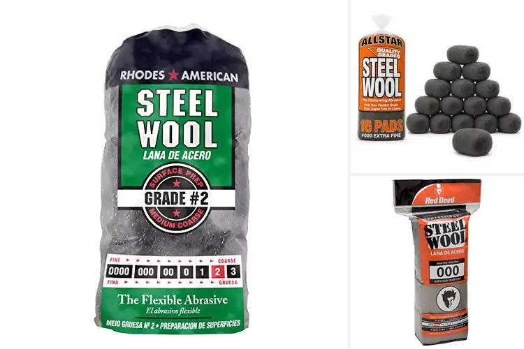 Detailed view of Best Steel Wools for Surface Preparation