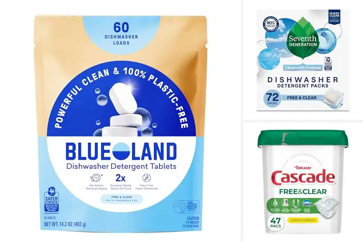 Detailed view of Best Unscented Dishwasher Tabs