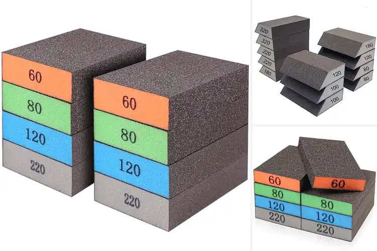 Detailed view of Best Wood Sanding Sponges