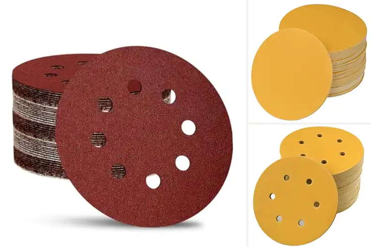 Detailed view of Best 320 Grit Random Orbital Sandpaper