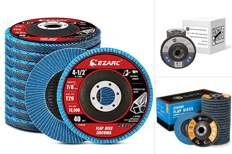 Detailed view of Best 40 Grit Flap Discs For Heavy Stock Removal
