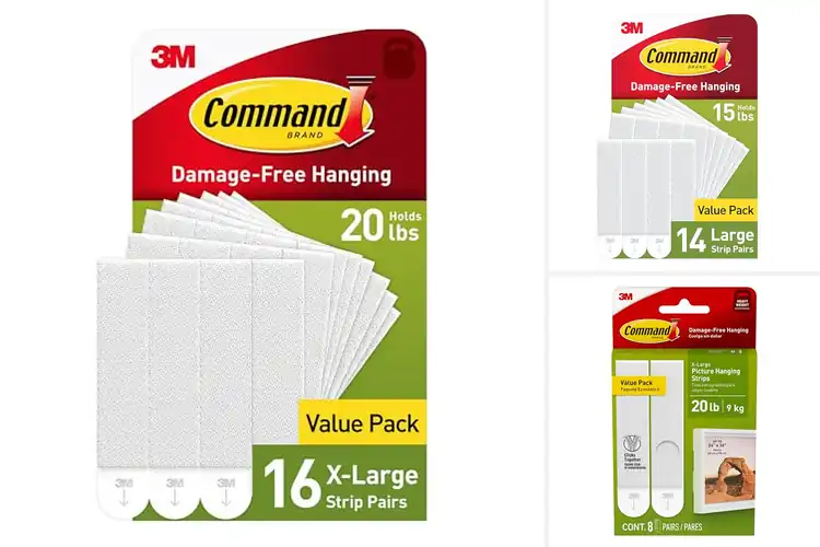 Detailed view of Best Adhesive Strips For Walls