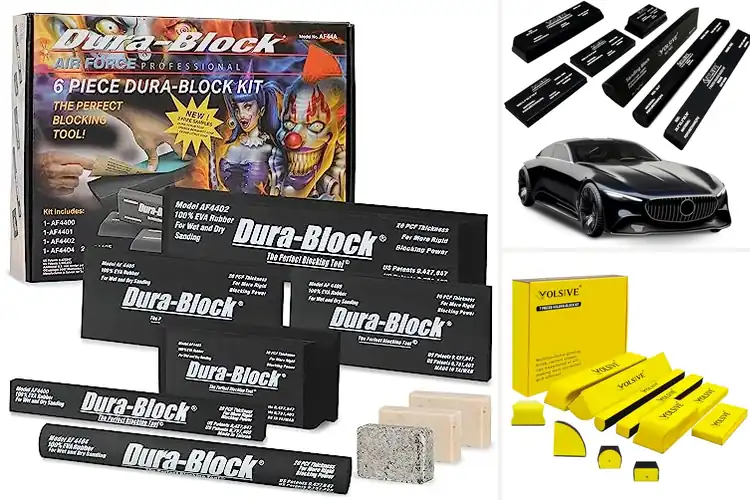 Detailed view of Best Automotive Sanding Blocks for a Flawless Finish