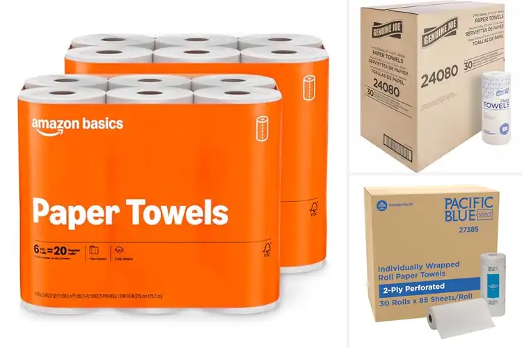 Detailed view of Best Bulk Paper Towel Rolls