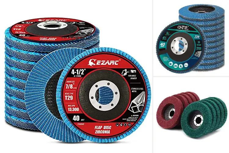Detailed view of Best Flap Discs For Deburring Metal