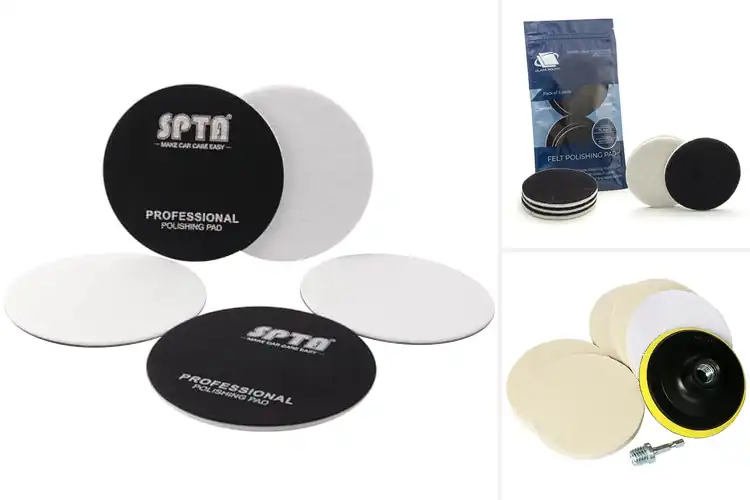 Detailed view of Best Glass Polishing Pads