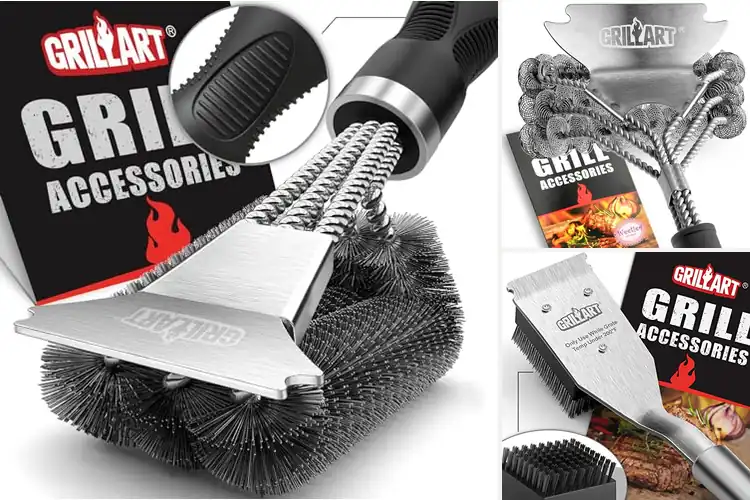 Detailed view of Best Grill Brushes For Cleaning: Fast, Safe & Easy
