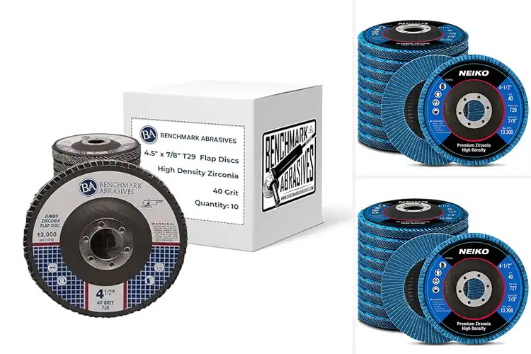 Detailed view of Best Jumbo Zirconia Flap Discs