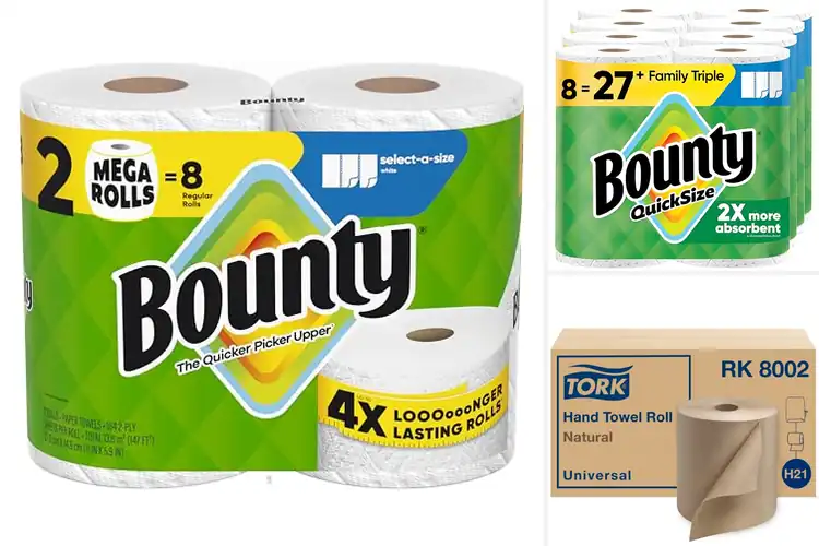 Detailed view of Best Large Paper Towel Rolls