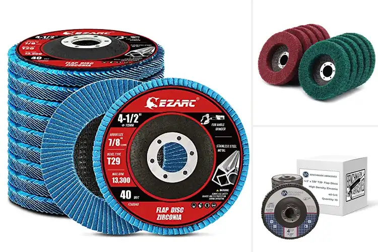 Detailed view of Best Metal Finishing Discs for Smooth, Pro Results