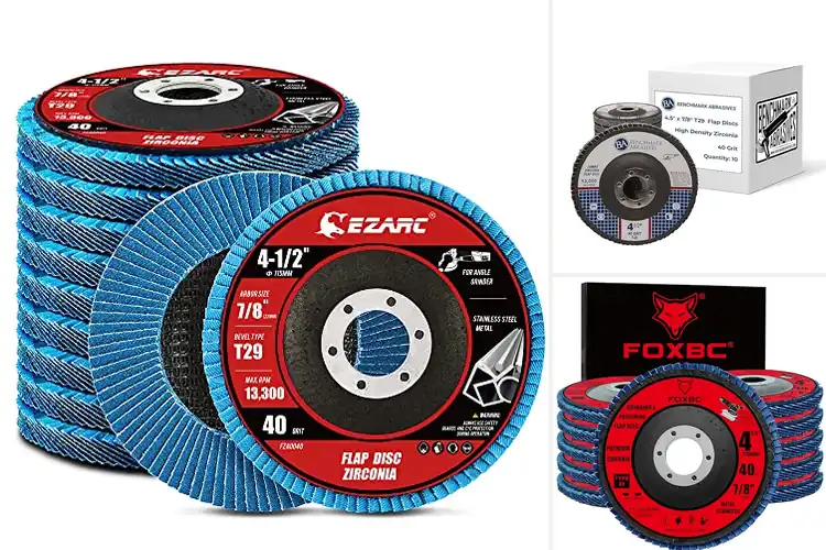Detailed view of Best Type 29 Flap Discs For Angle Grinders