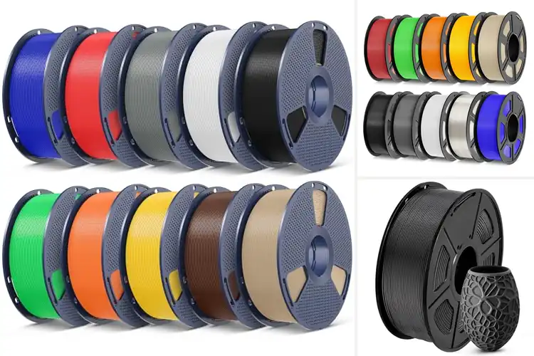 Detailed view of Best 1KG Filaments: 10 Bold Colors for Strong Prints