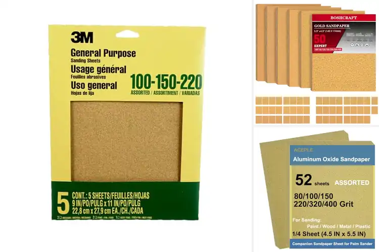 Detailed view of Best Aluminum Oxide Sandpapers