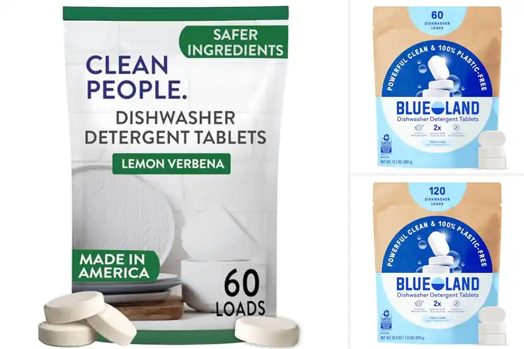 Detailed view of Best Grease Cutting Dishwasher Tabs