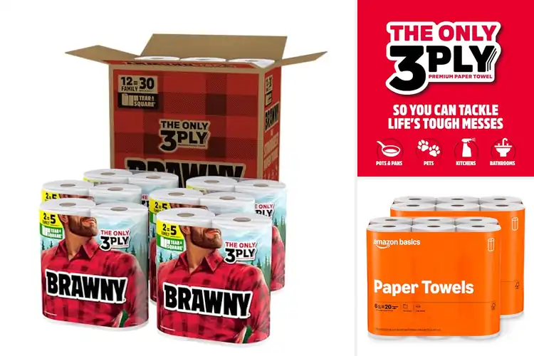 Detailed view of Best Heavy Duty Bulk Paper Towels for Tough Messes