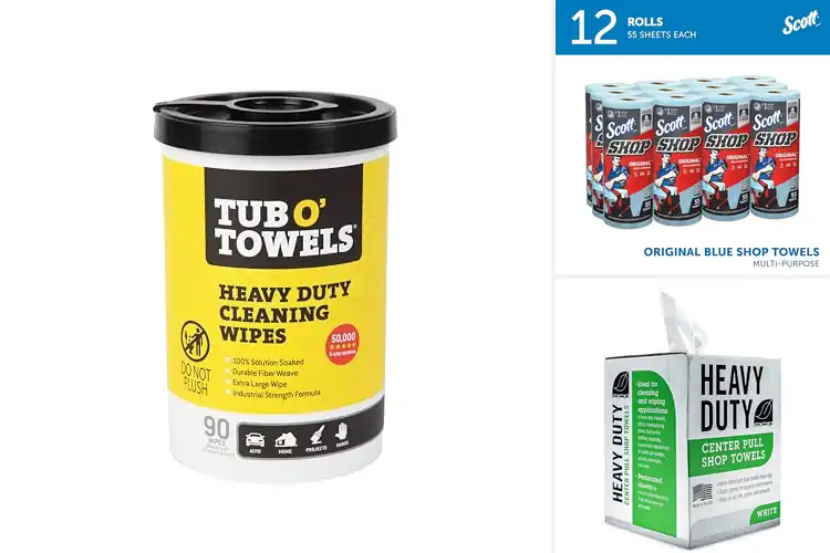 Detailed view of Best Heavy Duty Cleaning Towels