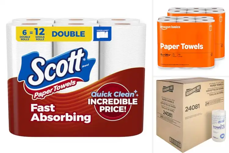 Detailed view of Best Household Paper Towels