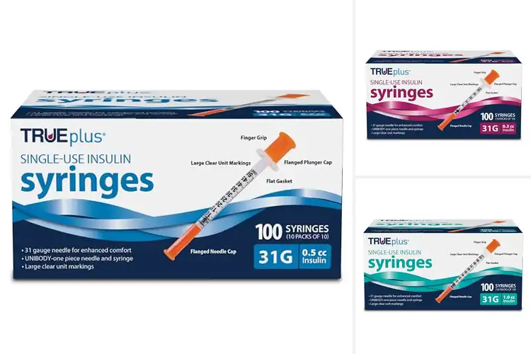 Detailed view of Best Insulin Syringes With Short Needles
