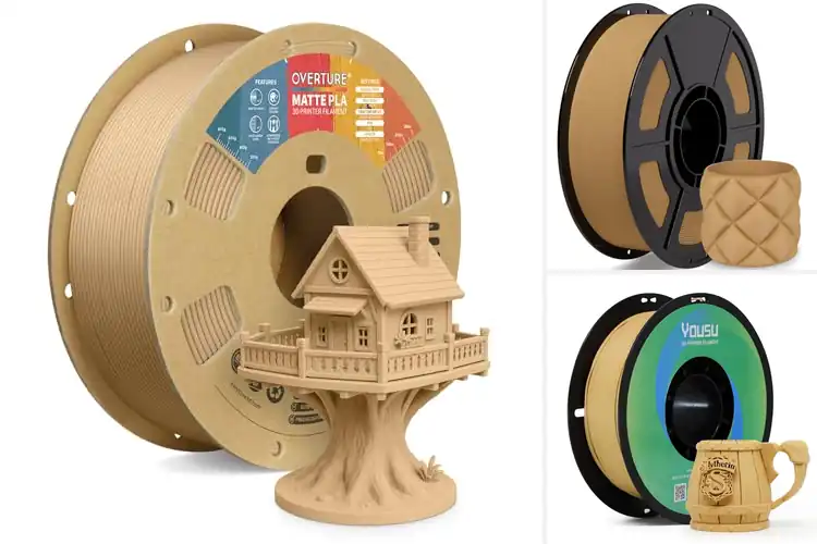 Detailed view of Best Light Brown Filaments for Warm, Natural Prints