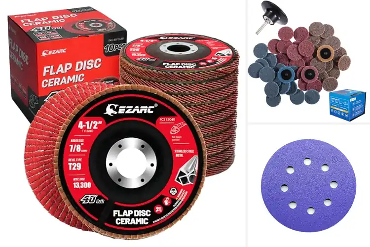 Detailed view of Best Non-Ferrous Metals Sanding Discs