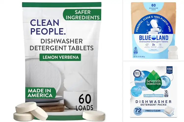 Detailed view of Best Residue-Free Dishwashing Tabs