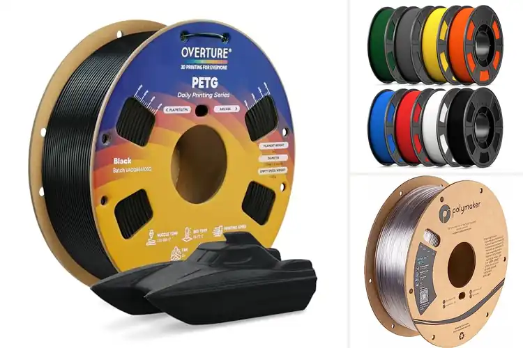 Detailed view of Best Tangle-Free PETG Filaments